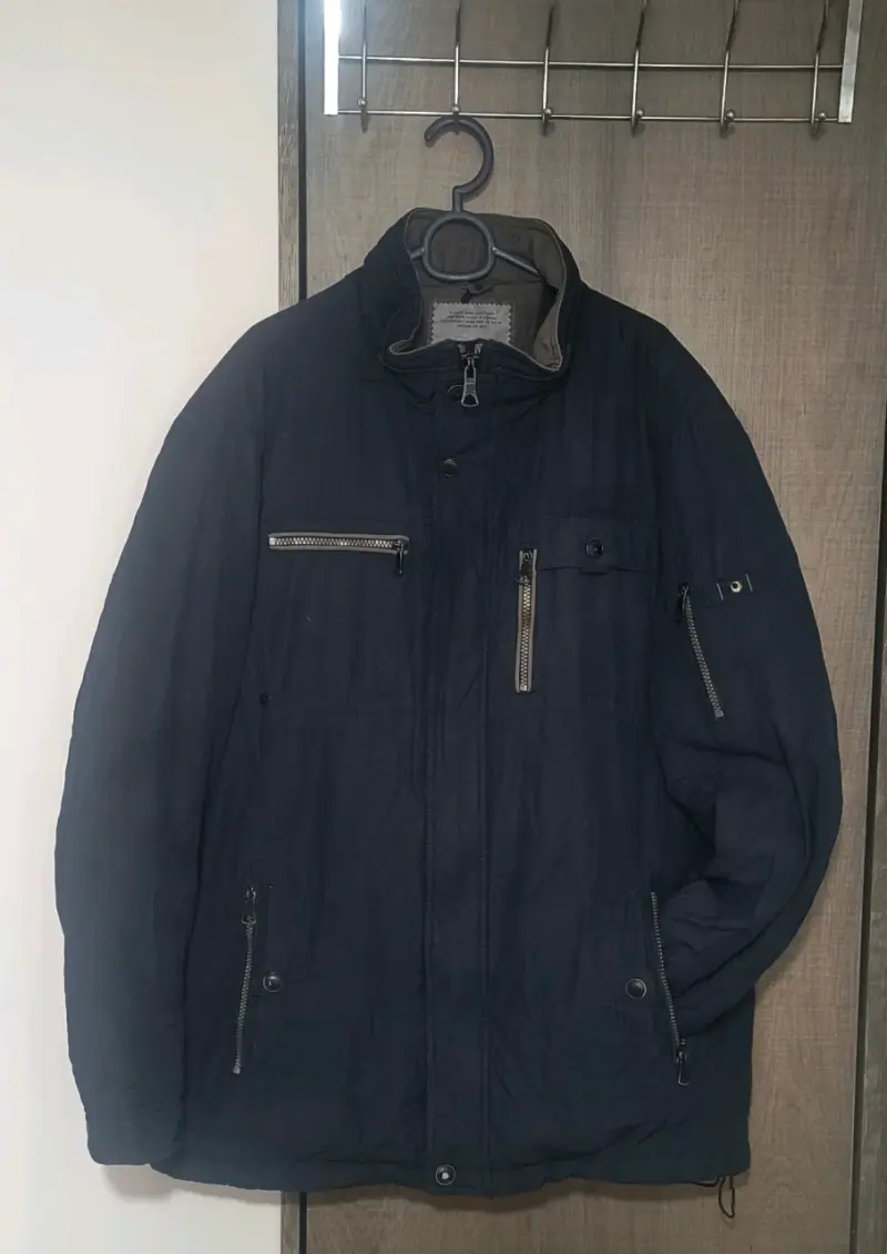Chaqueta de abrigo azul - 2