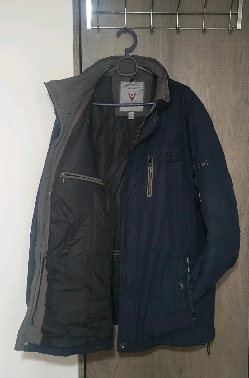 Chaqueta de abrigo azul - 3