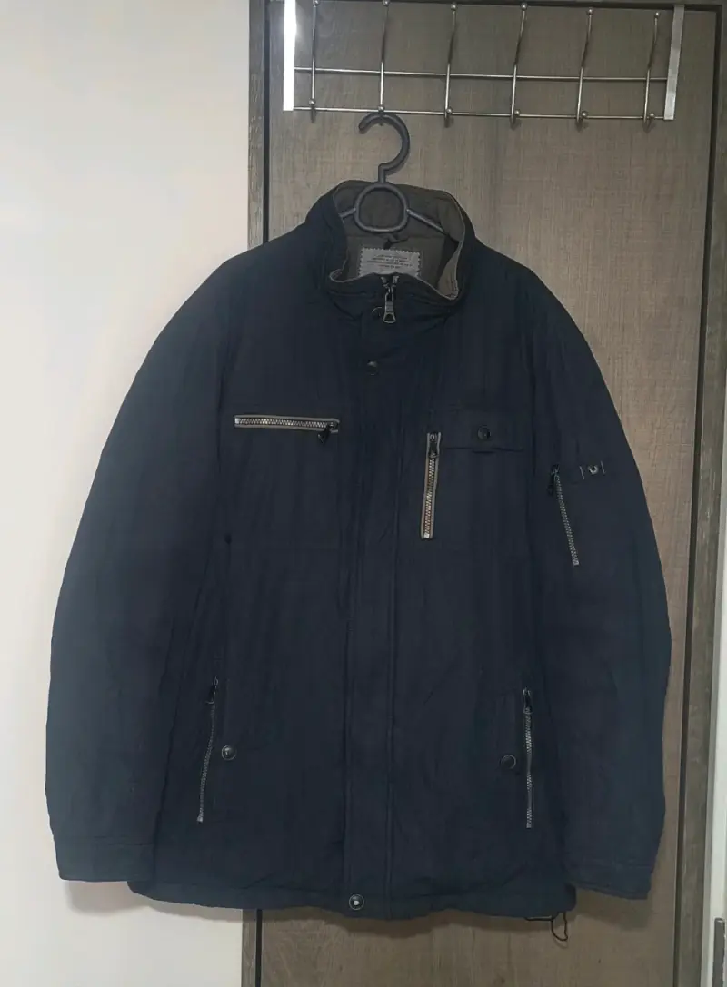 Chaqueta de abrigo azul - 5