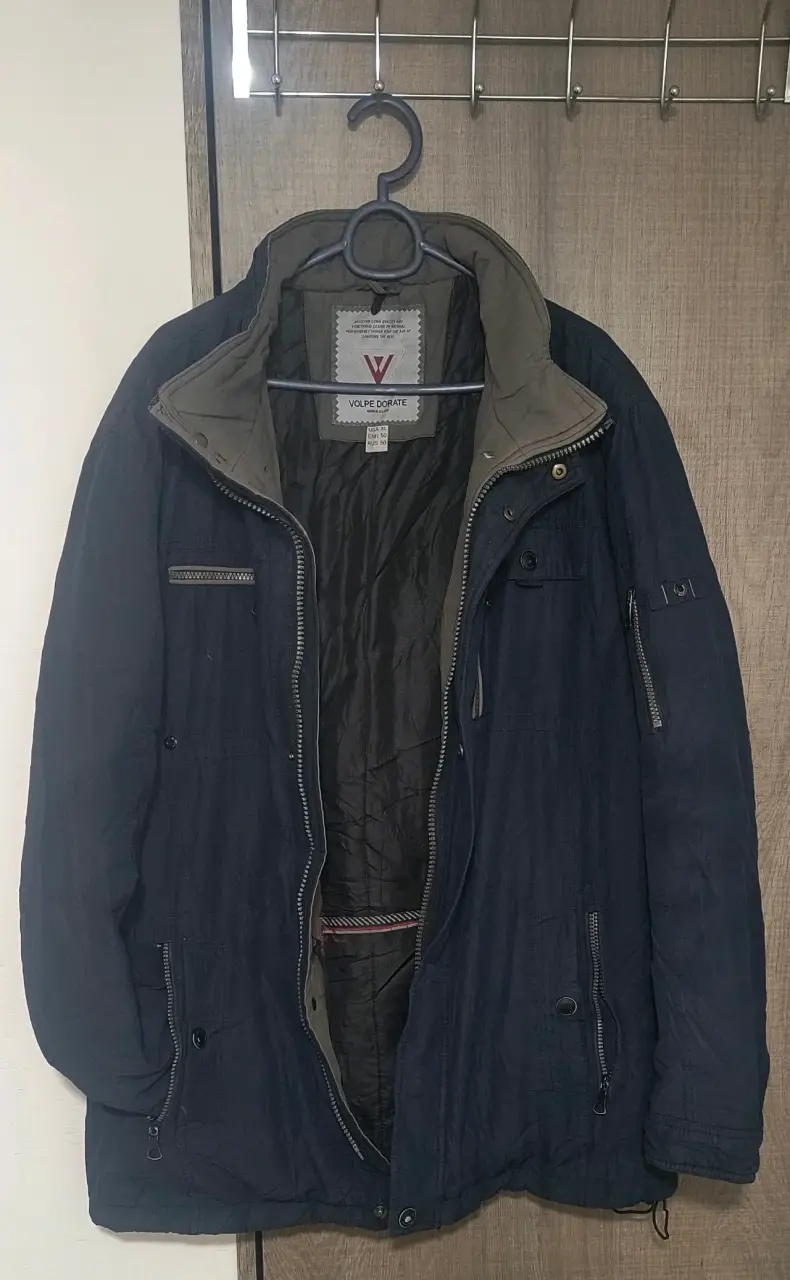 Chaqueta de abrigo azul - 6