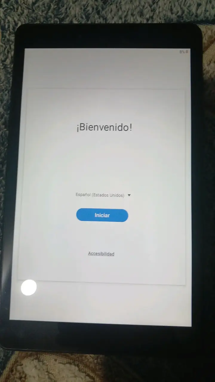 Tablet negra en buen estado - 1