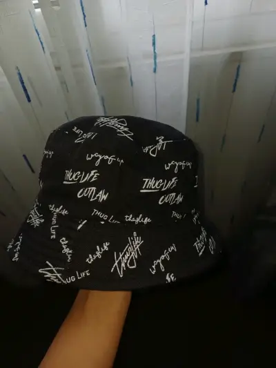 Gorro bucket negro - miniatura 1