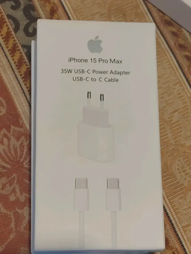 Cargador para iPhone 15 pro max - 1