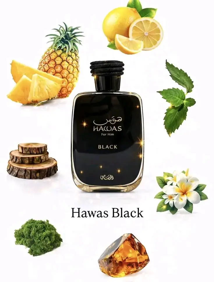 Perfume Hawas For Him Black - 2