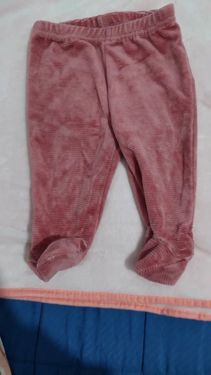Conjunto bebé polar rosa - 4