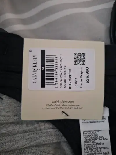 Pack calzones Calvin Klein - miniatura 3