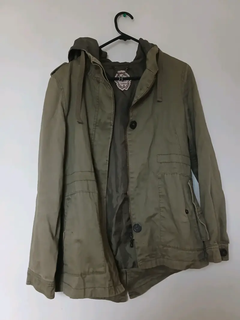 Parka verde S - 1