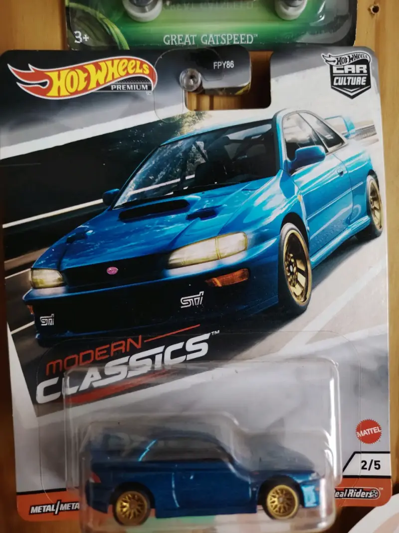 Subaru impreza Auto a escala Hot Wheels