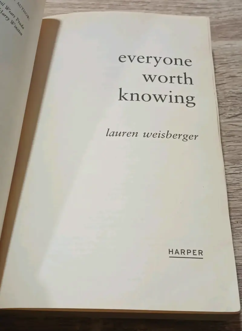 Libro 'Everyone Worth Knowing' idioma Inglés - 2