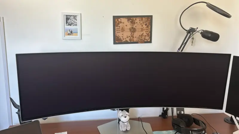Monitor ultra ancho curvo oddysey oled g9 49” - 2