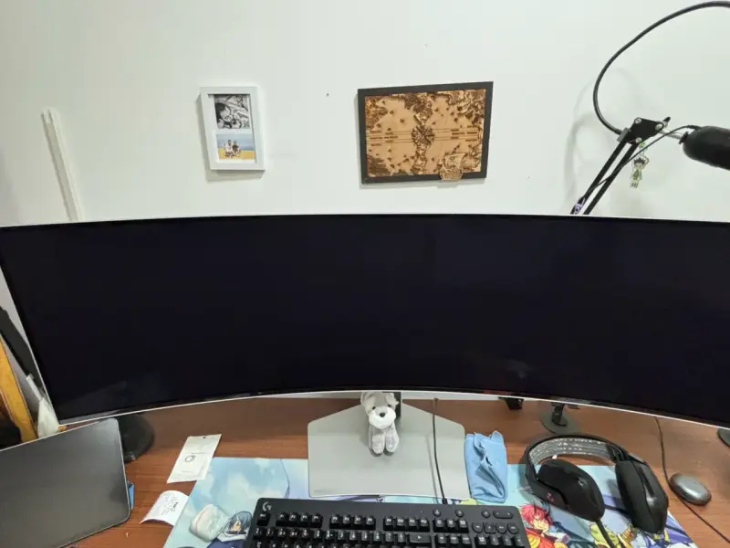 Monitor ultra ancho curvo oddysey oled g9 49” - 4