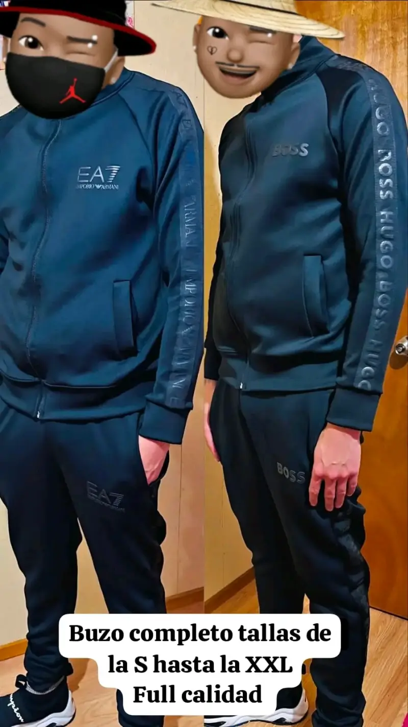 Conjunto boss y EA7