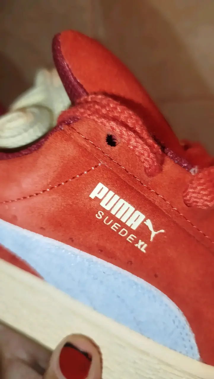 Zapatillas Puma Suede XL rojas - 1