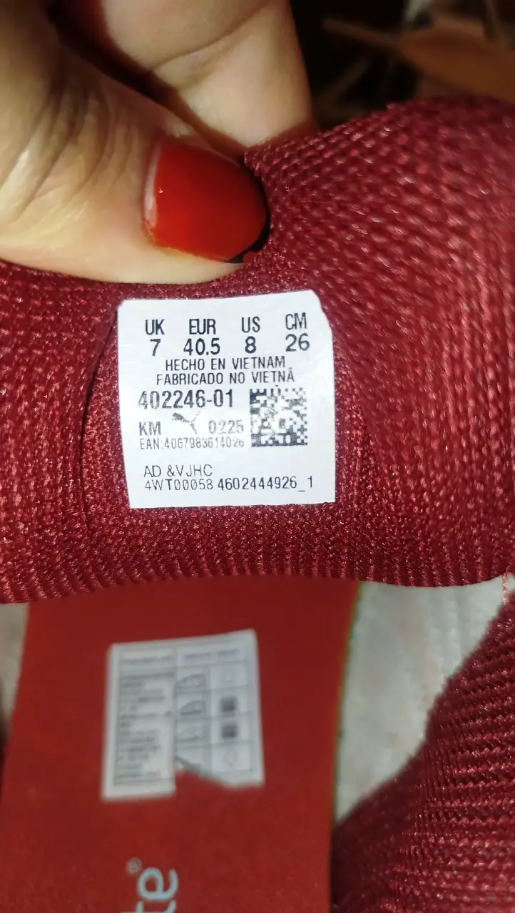 Zapatillas Puma Suede XL rojas - 6