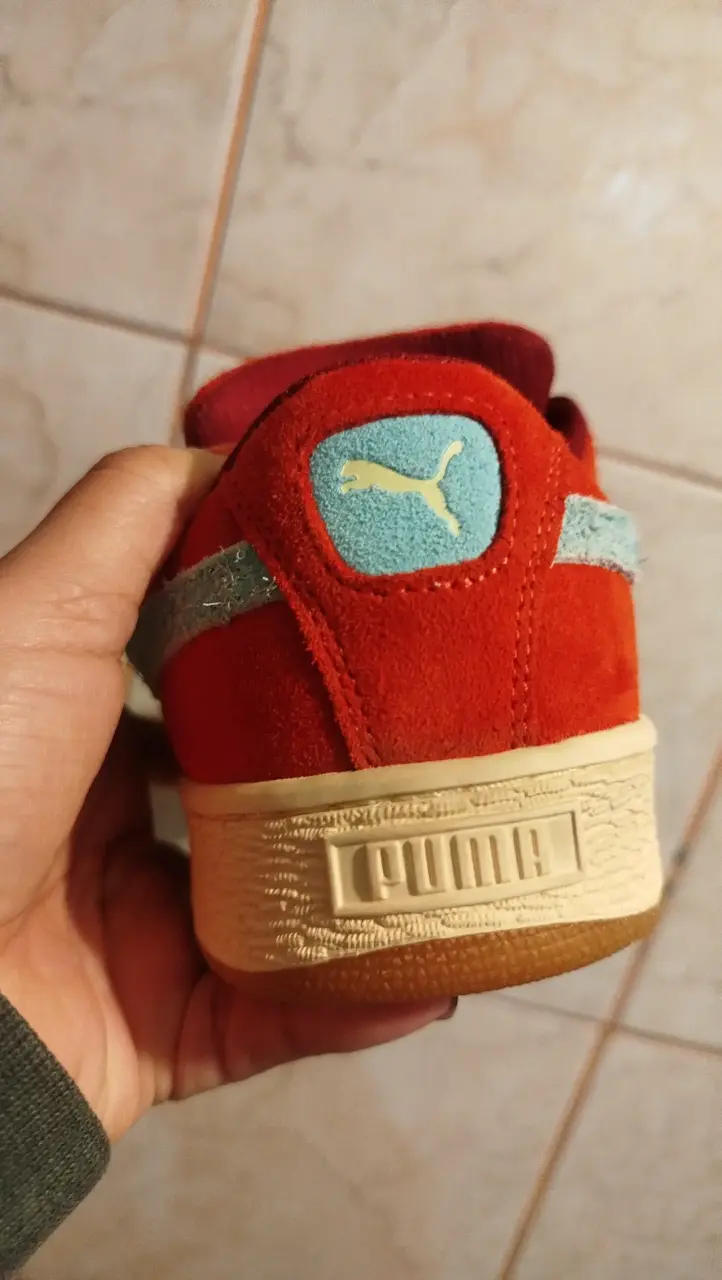 Zapatillas Puma Suede XL rojas - 3