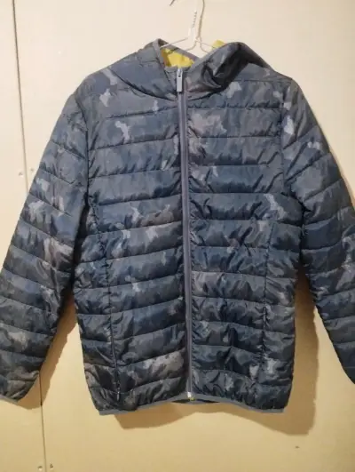 Chaqueta acolchada  camuflaje para niño - miniatura 1