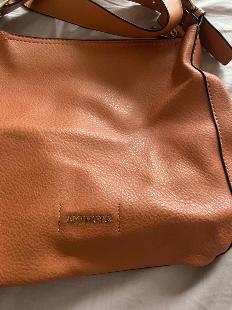 Bolso color camel Amphora - 1