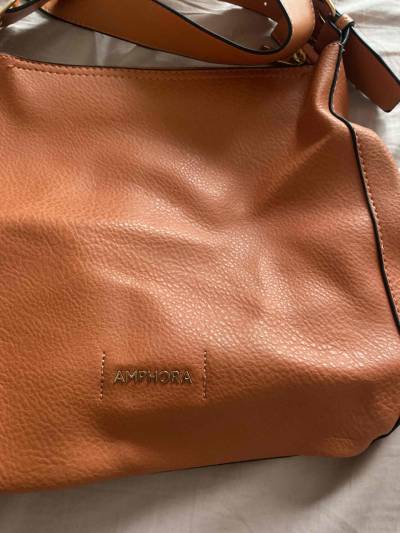 Bolso color camel Amphora - miniatura 1