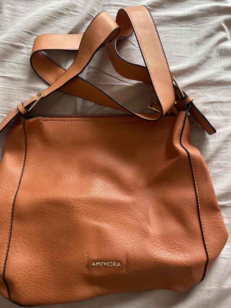 Bolso color camel Amphora - 2