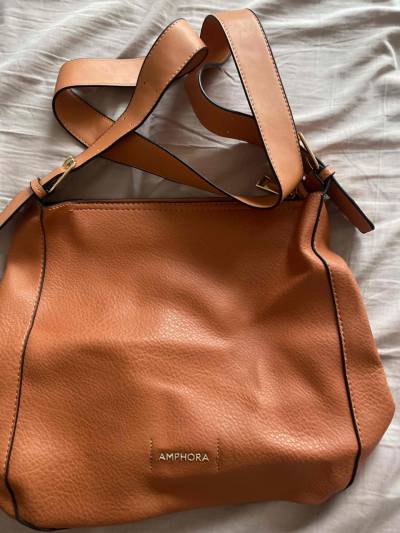 Bolso color camel Amphora - miniatura 2