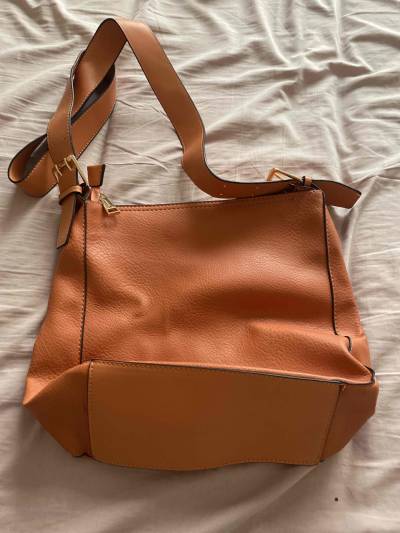 Bolso color camel Amphora - miniatura 3