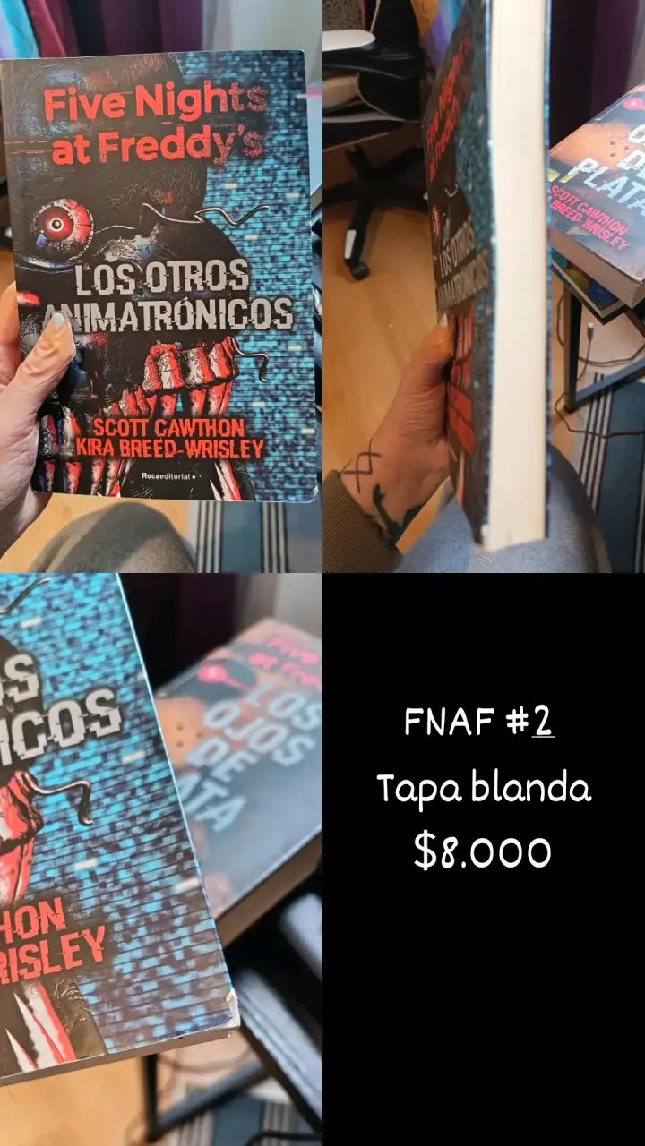 Libros Five Nights at Freddy's - 3