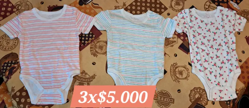 Conjunto de ropa de bebé 3 piezas - 3