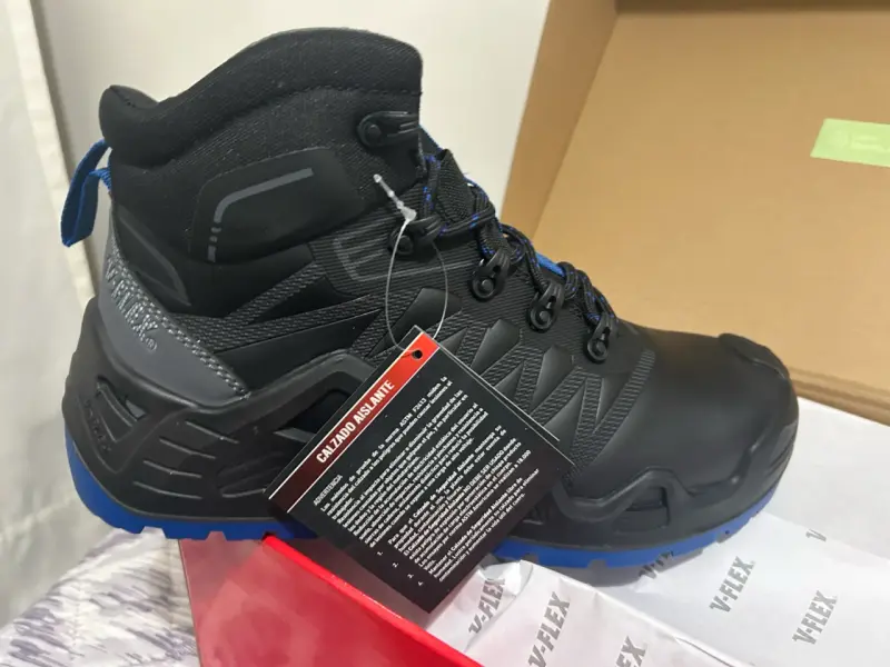 Botas de seguridad negras V-Flex