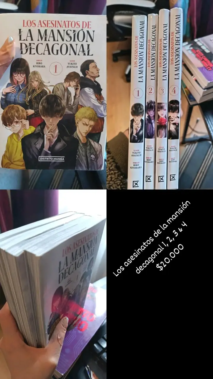 Colección manga Los asesinatos de la mansión decagonal - 1