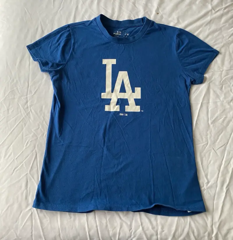 Polera azul LA Dodgers (talla S)