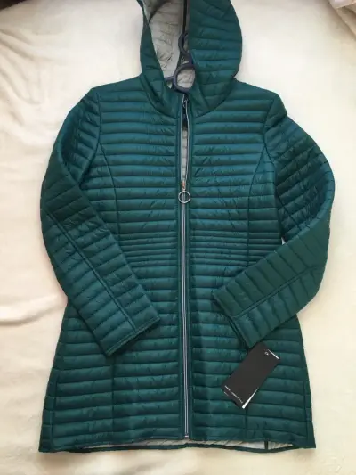 Chaqueta Io talla S verde con capucha - miniatura 3