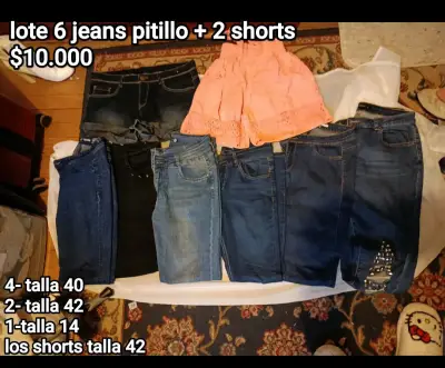 Lote de jeans y shorts variados - miniatura 1
