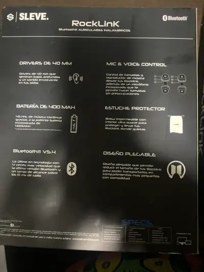 Audífonos Bluetooth SLEVE RockLink - miniatura 6