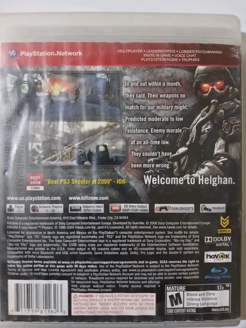 Killzone 2 para PS3 - 2
