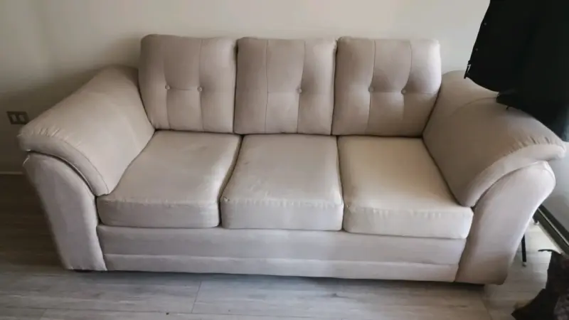 Juego de comedor vidrio y madera - 2