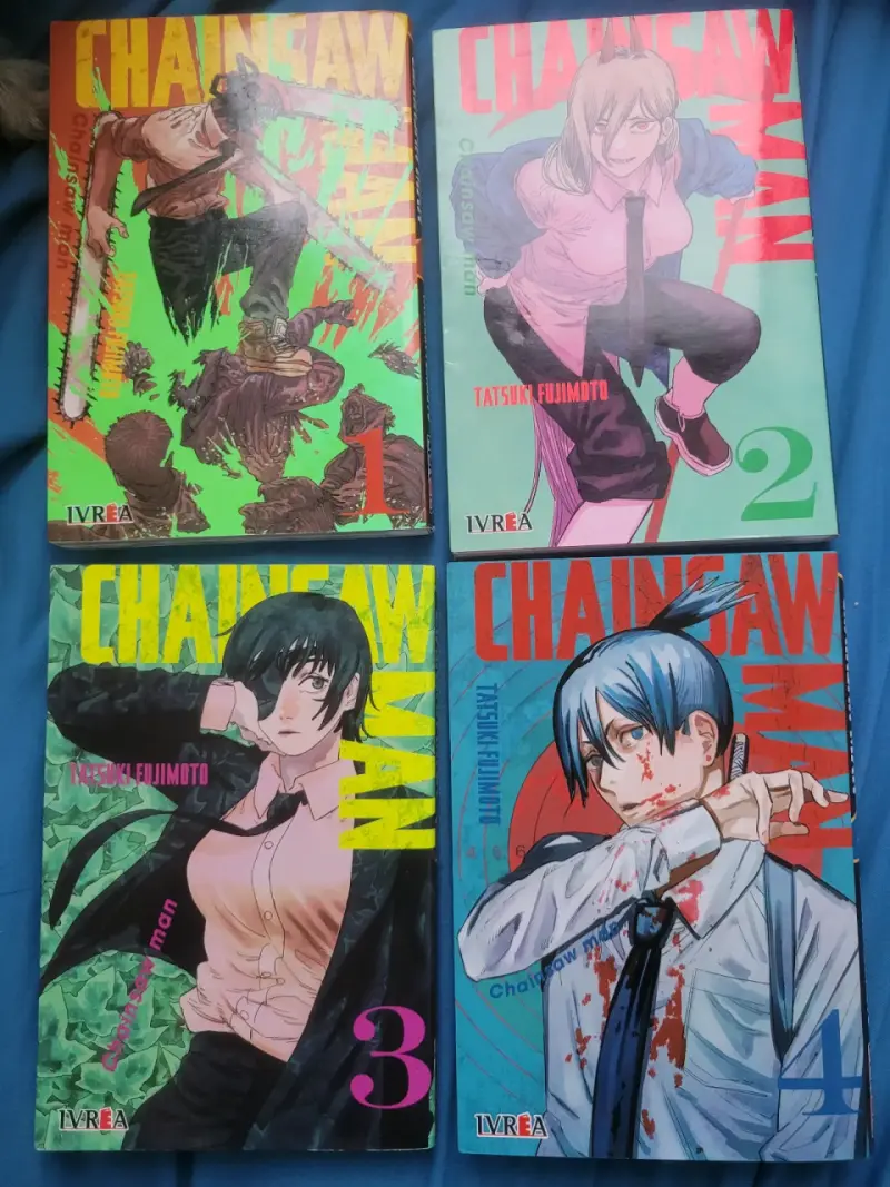 Mangas Chainsaw Man 1-4