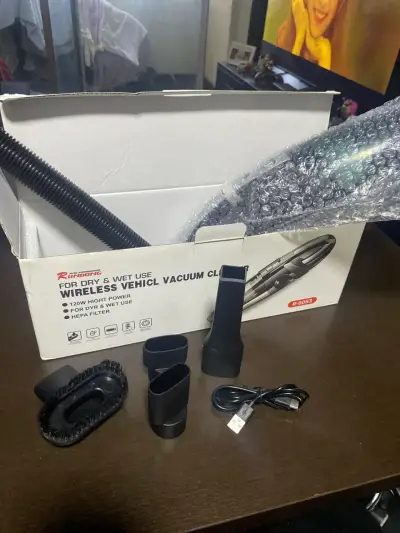 Aspiradora inalámbrica para auto - miniatura 4