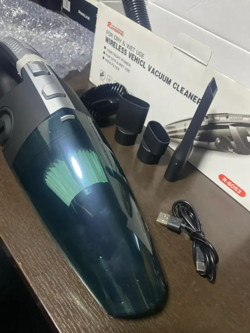 Aspiradora inalámbrica para auto - 6