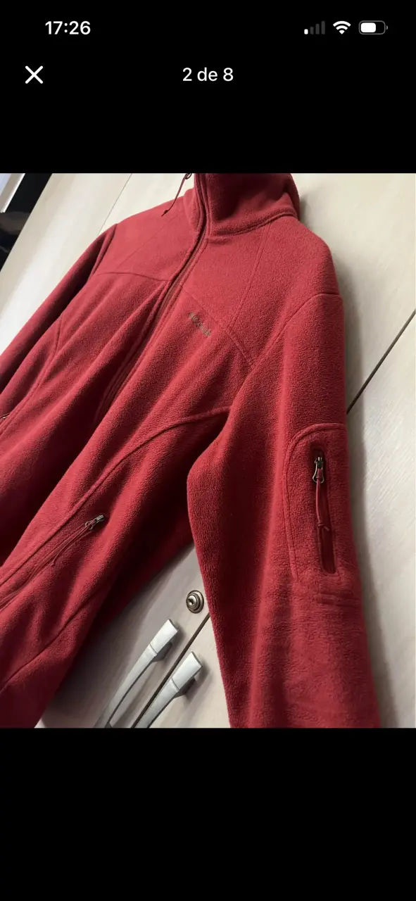 Polar Mujer Columbia Fast Trek li Jacket Rojo - 2