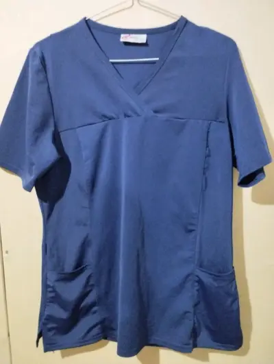 Blusa médica azul - miniatura 1