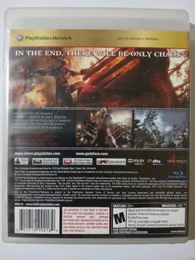 Juego PS3 God of War III - miniatura 2