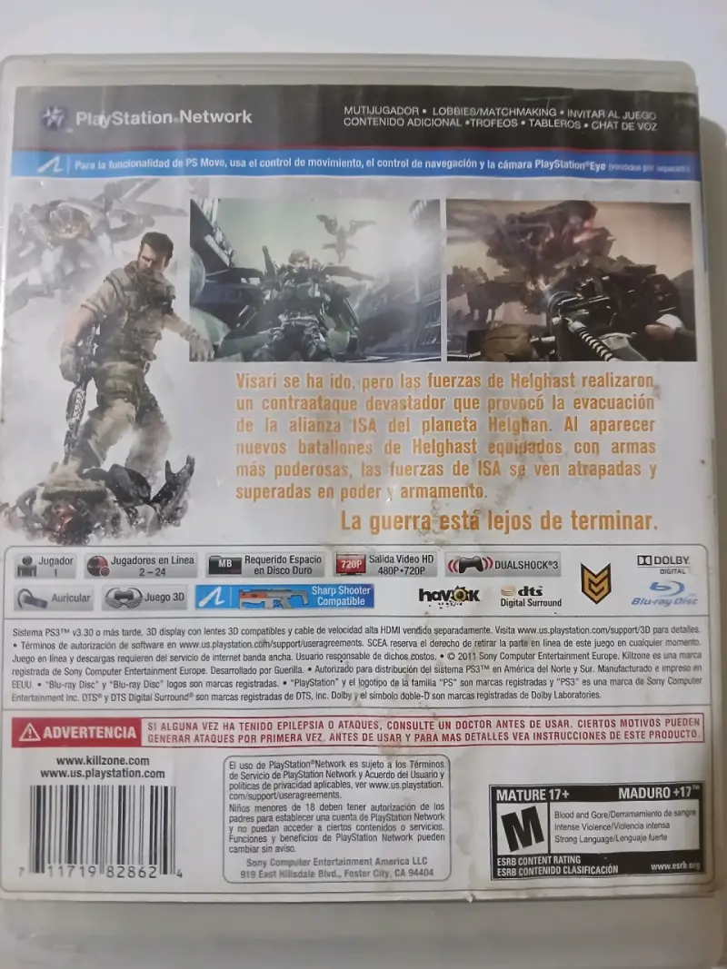 Juego PS3 Killzone 3 - 2