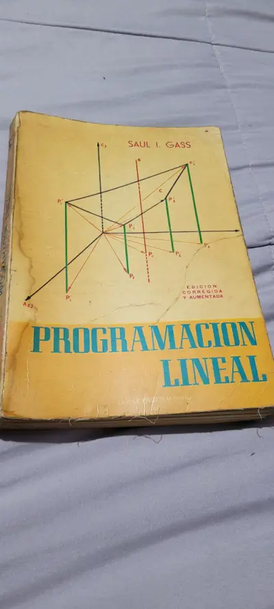 Libro Programación Lineal Saúl I. Gass - miniatura 1