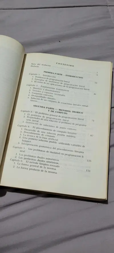 Libro Programación Lineal Saúl I. Gass - miniatura 2