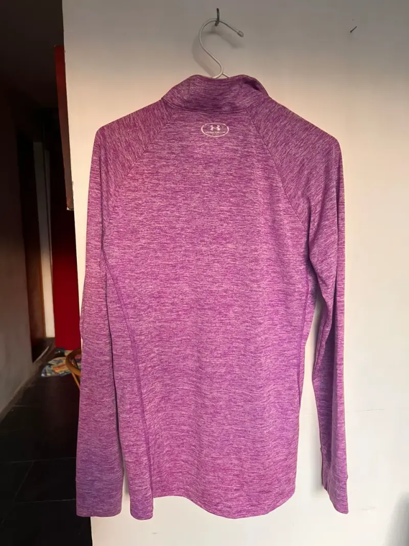 Polerón deportivo morado Under Armour - 2