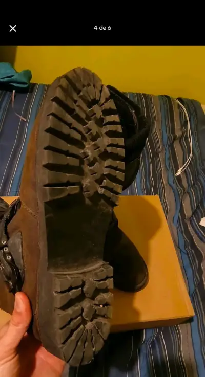 Botas de moto TCX marrones - miniatura 4