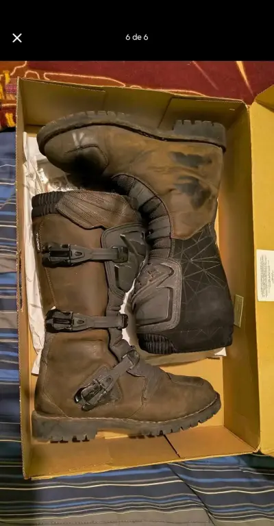 Botas de moto TCX marrones - miniatura 6