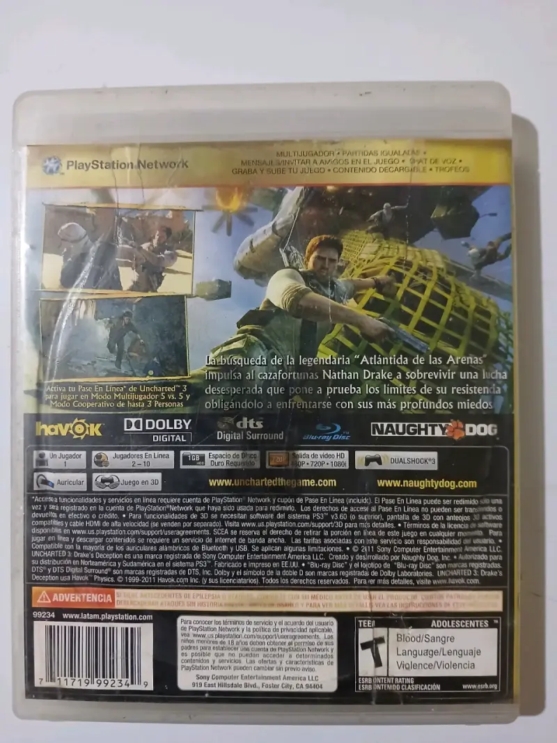 Uncharted 3 para PS3 - 2