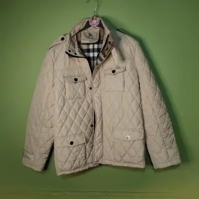 Chaqueta acolchada beige - miniatura 1