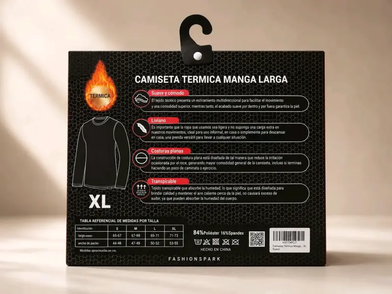 Camiseta Térmica Manga Larga – Talla XL 🔥 - 2